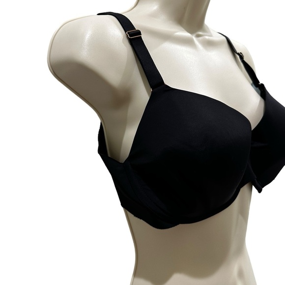 Soma Vanishing 360 Perfect Coverage Bra Black - Picture 2 of 4